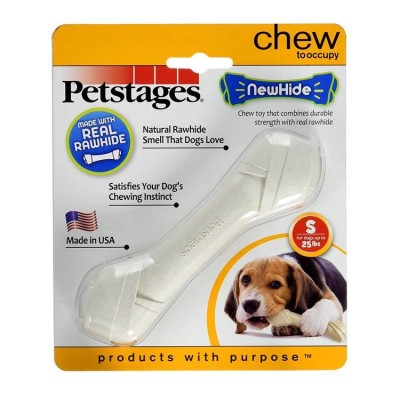Petstages Newhide Real Rawhide Small Bone